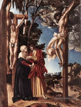 Crucifixion Renaissance Lucas Cranach l’Ancien Peinture à l'huile